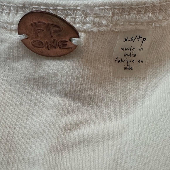 Free People. FP One ivory jumpsuit. Size XS. - Picture 3 of 8